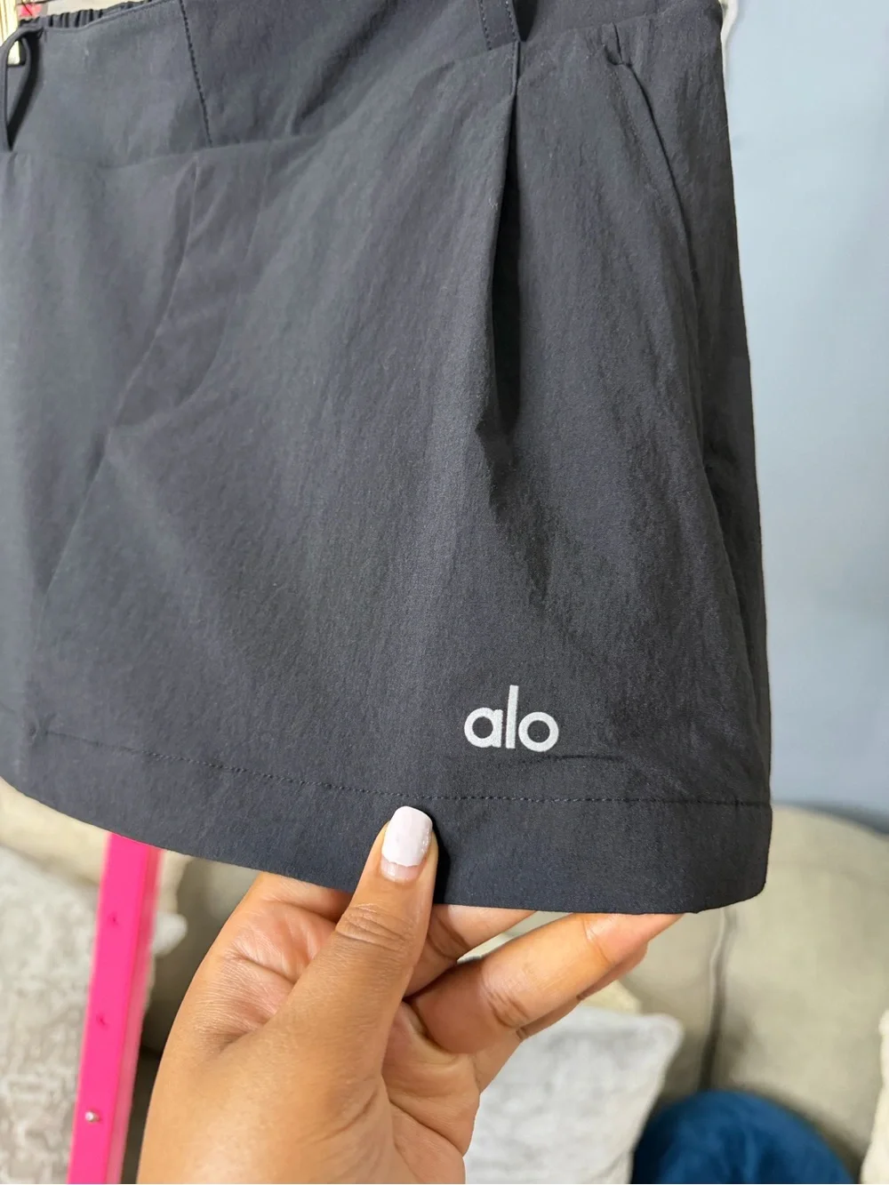 Alo Fan Club Mini Skirt in Black size small ❣️